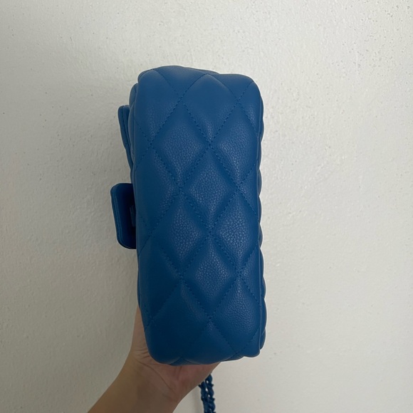 Bright Blue Small Crossbody Bag - Picture 5 of 7